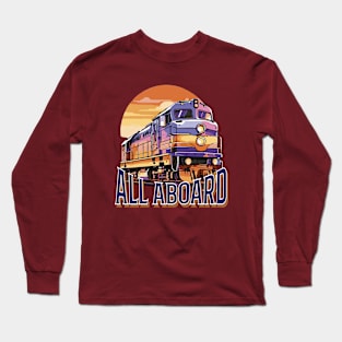 Choo Choo I'm Vintage Too! Long Sleeve T-Shirt